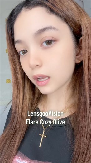 1.5K views · 766 reactions | Flare Cozy/Olive contact lens by Lensgoo Vision PH | Rose Ann | Facebook