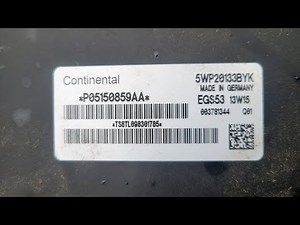 2013 Dodge Charger Transmission Control Module TCM Location and Removal