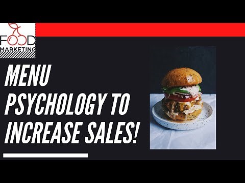 Top 5 menu psychology techniques to increase sales!