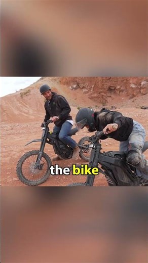 UFC fighter Sean Strickland teaches Nina Drama how to ride an electric motorcycle lol