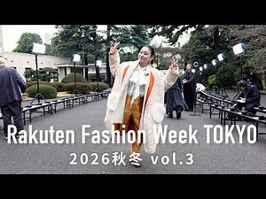 Up and Coming Featured Brands! [Rakuten Fashion Week Tokyo 2026 Autumn/Winter #3]