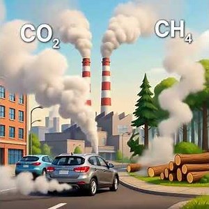 Greenhouse gases explained simply!