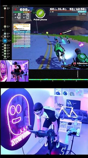 EXPLOSIVE FINAL SPRINT 🚀 Race at an average of 3.6 W/kg #zwift #zracing #zwiftgames #zrl #cycling