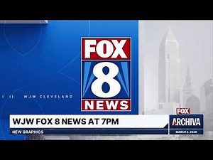 WJW FOX 8 News at 7PM Open - New Graphics | March 2, 2026