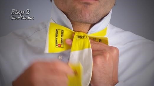 \"How to Tie a Bow Tie\":  Slow Motion Instructional Video