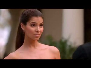 Enf the girl striped front of boy