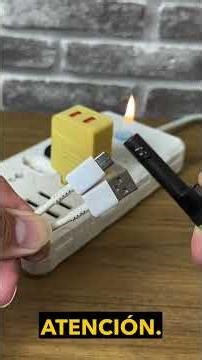 Si tienes un cable USB… necesitas ver esto ahora. 🔌#tecnologia #usb #trucostecnologicos #viral #fyp