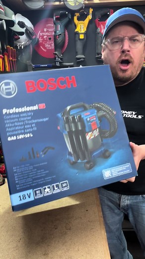 Bosch 18V 10L Wet/Dry Dust Extractor - 45% OFF Deal