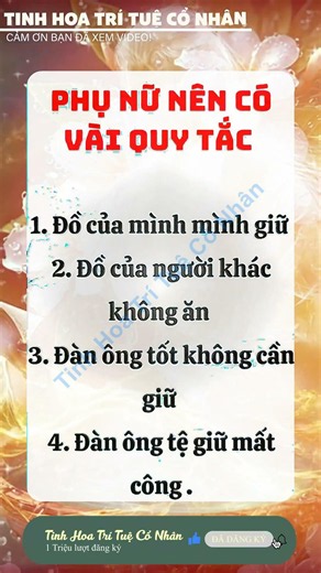 Khám phá những bài học tinh hoa trí tuệ cổ nhân mà người thành công luôn giấu kín bạn