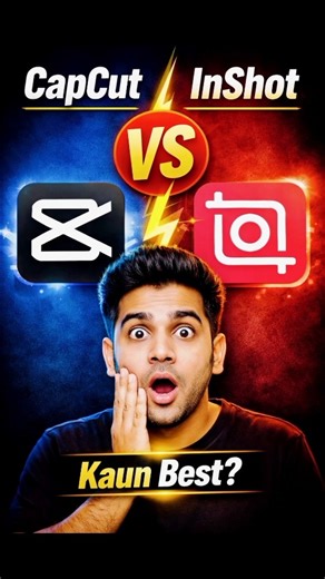 CapCut vs InShot 😳 Kaun Better Hai? Best Editing App 2026 🔥#editing #subscribe #viral #shorts