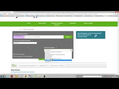 Buscar oferta educativa en SENA SOFIA PLUS