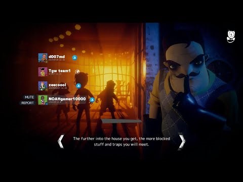 Secret Neighbor PS5 Gameplay 4K 60fps FULL GAME