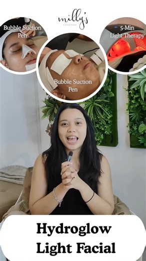 ✨ Glow starts here ✨ Indulge in a rejuvenating facial designed to cleanse, hydrate, and restore your skin’s natural radiance. This relaxing treatment targets dullness, congestion, and dryness—leaving your complexion smooth, refreshed, and glowing. Perfect for a self-care reset and instant skin confidence 💆‍♀️✨ #millyslook #glowup #pamperyourself #selfcare #radiantskin #facial | Milly's Singapore