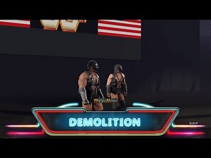 WWE* the demolitions last ppv versus Bushwackers ￼; Wrestlermania 7 March ‘91
