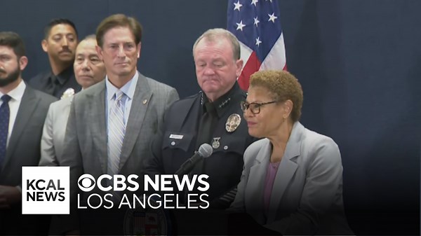 Los Angeles officials announce organized burglary crew bust
