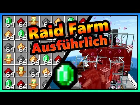 Stacking Raid Farm Minecraft | 125.000 Items / Std | 1.20 (Ianxofour) (Ausführlich erklärt)