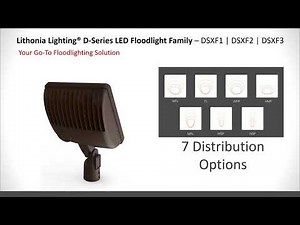 DSXF from Lithonia Lighting® - Your Go-To Floodlight Solution
