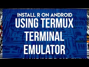 Install R on Android using Termux Terminal Emulator