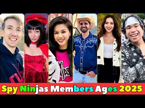 Spy Ninjas Members Real Name And Ages 2025