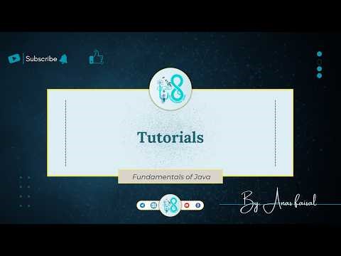 Fundamentals of Java | Tutorials