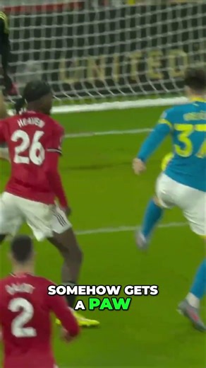 Goalkeeper's INSANE Save! Man Utd vs Wolves HIGHLIGHTS! #shorts