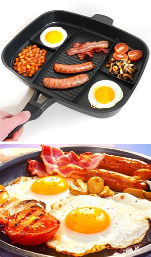 I test out a hught frying pan to see if it is good for making a fried English breakfast | DaveHax