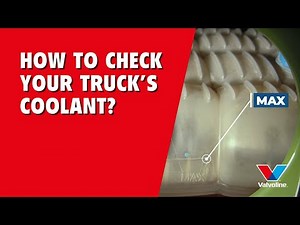 HOW TO Check The COOLANT LEVEL In a TRUCK | EASY-to-Follow GUIDE | VALVOLINE