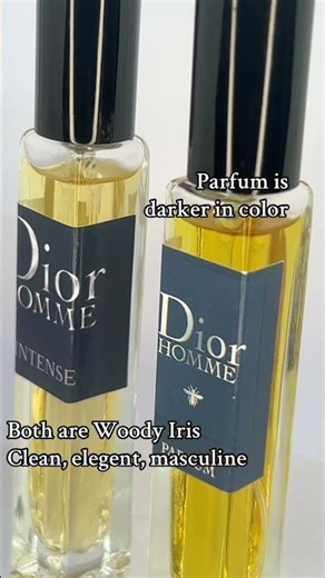 Dior Homme Intense Vs Parfum