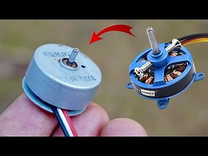 How to make brushless motor in very easy way!!