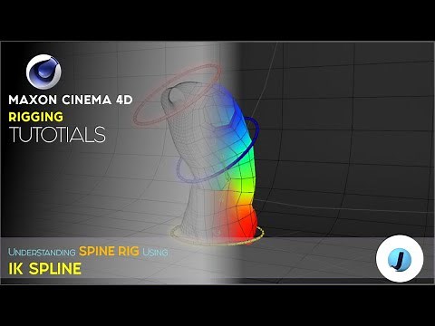 Cinema 4D | Rigging Tutorial || IK Spline Rig #4