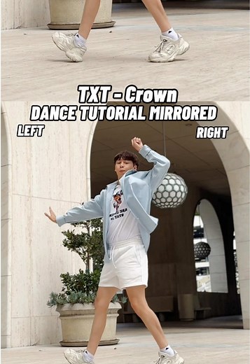 TXT 'Crown' Dance Tutorial - Easy Steps Mirror