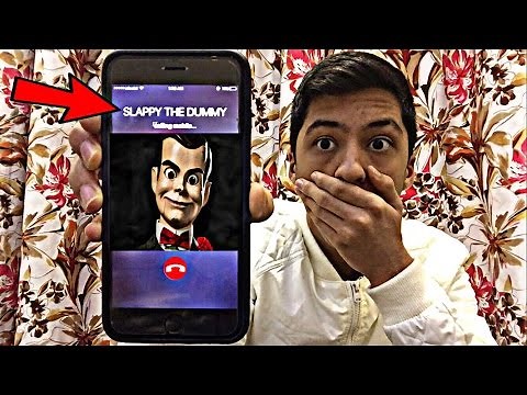 CALLING SLAPPY THE DUMMY DOLL *OMG HE ACTUALLY ANSWERED*