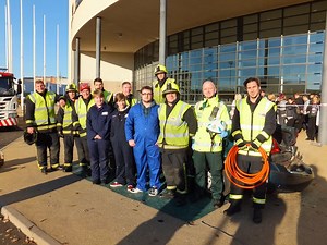 14 reactions | Did you take part in our giant mannequin challenge? Students, and staff from Cleveland Fire Brigade, Cleveland Police and the North East Ambulance Service took part in the mannequin challenge during their simulated emergency service rescue! #brakepledge #hartlepool #MannequinChallenge | Hartlepool College of Further Education | Facebook