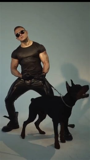 1.4K views · 1.4K reactions | Sunday walks, leather looks, and loyal eyes  He wears TOF Paris — confidence in every step, desire in every glance. Because real style doesn’t need a leash. | TOF | Facebook