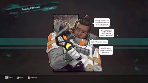 Reading the full Apex Legends season seven comic, Family Portrait