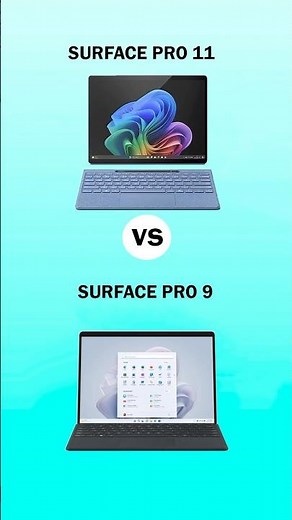 Surface Pro 11 VS Surface Pro 9 #surfacepro11 #surfacepro