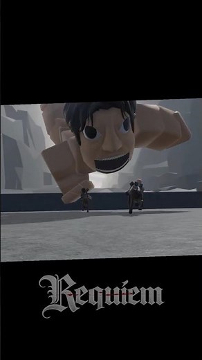 [Requiem] This Game Is CRAZY😭 #attackontitan #Requiem #aot #roblox #cc #titan