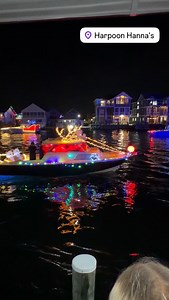 Special Thanks to All The Boats at the 3rd Annual Ocean City / Fenwick Island Christmas Boat Parade @harpoonhannas 🎅🏼 🎄 🛥️ ✨ | Harpoon Hanna's