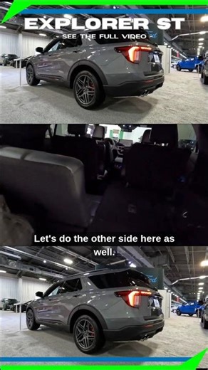 Explorer ST Power 3rd Row #ford #fordexplorer #fordexplorerst #txautoshow #driveitout