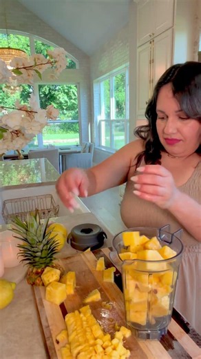 Creamy pineapple lemonade #drink #summer #recipe