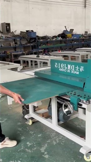 Tree Cutting on Cutting Table | Precision Wood Cutting Process in Factory