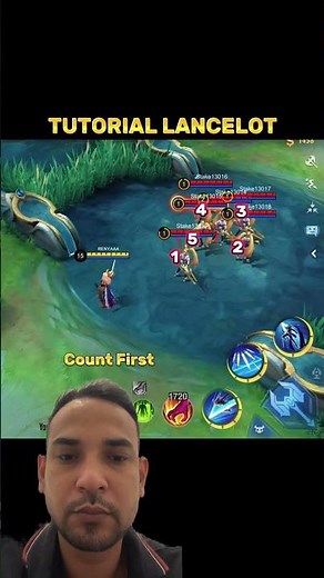 Lancelot tutorial. #mobilelegends #mlbb #mlbbcreatorcamp #mlbbesports #renyaaa #ml #tutorial