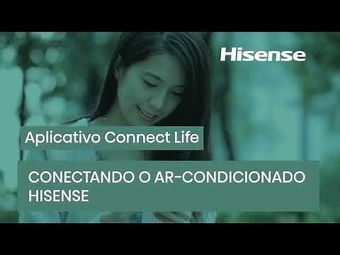 Como conectar o aplicativo Connect Life ao Ar-Condicionado Hisense