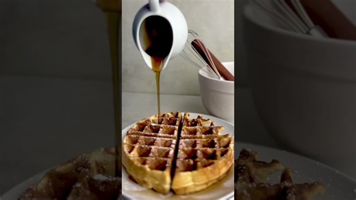 Greek yogurt waffles #waffles #yogurt #recipe