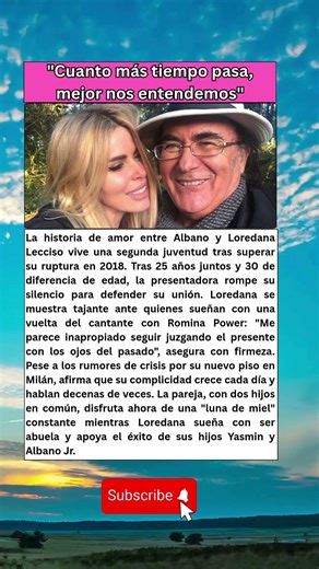 Albano y Loredana Lecciso: toda la verdad de su reconciliación 💥