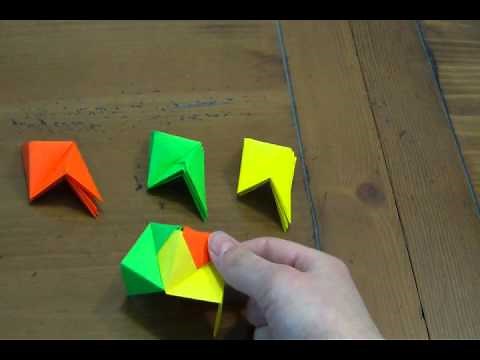Modular Origami Ball II (12 units)