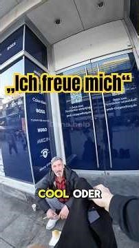 "I'm happy" - Donation link in bio 🙏🏼 #help #homeless #denshelp #viral #fyp