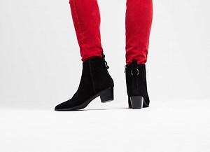 131K views · 85 reactions | Today’s pick: our premium real leather ankle booties – in stores NOW! | New Yorker | Facebook