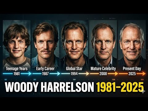 Woody Harrelson Age [1981 - 2025] Transformation