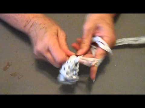 #2 How to Make Sleeping Mats for Homeless With Used/Recycled Grocery Bags